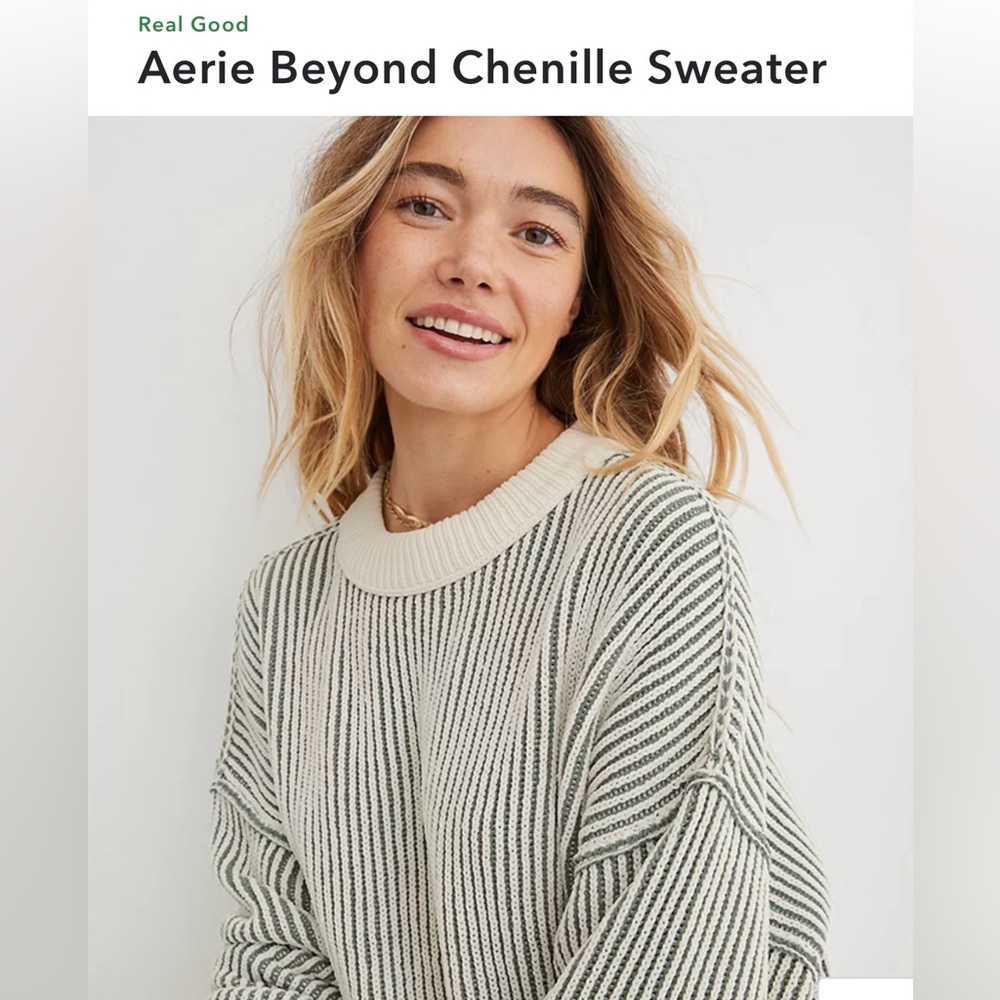 Aerie Beyond Chenille Sweater